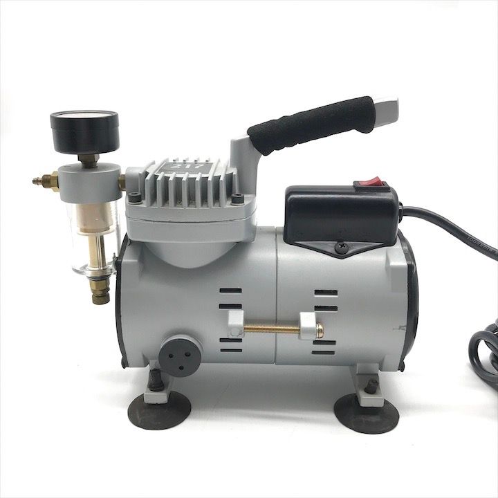 良品 WAVE ウェーブ コンプレッサー217 新品エアブラシ付き チューブ