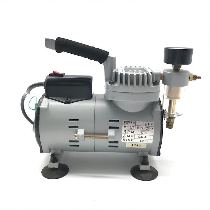 良品 WAVE ウェーブ コンプレッサー217 新品エアブラシ付き チューブ