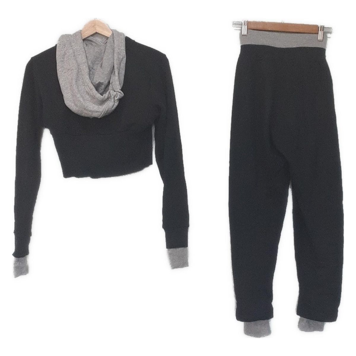 NIKE ナイキ レディースパンツセットアップ レディース - 黒×グレー