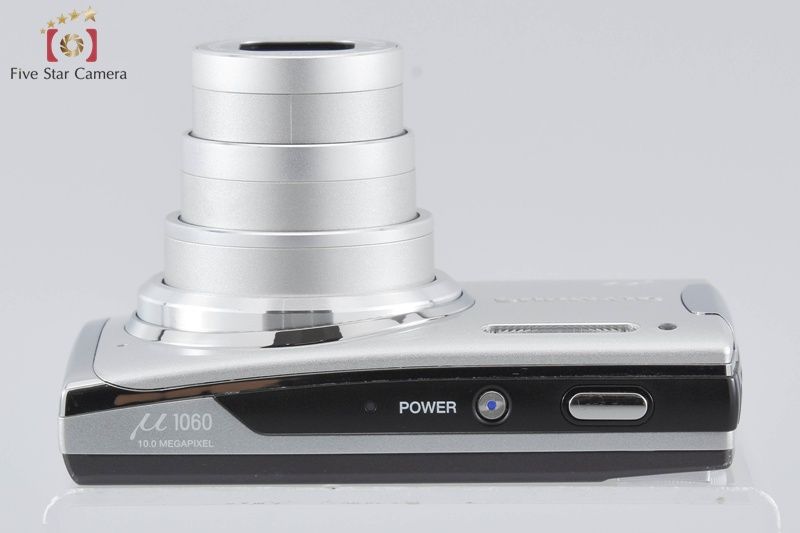 olympus オリンパス　μ(ミュー) 1060 ☆外観良好☆　シルバー オリンパス ニュースリリース： スリムボディに光学7倍ズームレンズと