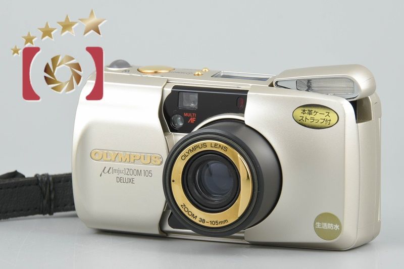 OLYMPUS オリンパス μ mju ZOOM 105 DELUXE コンパクトフィルムカメラ