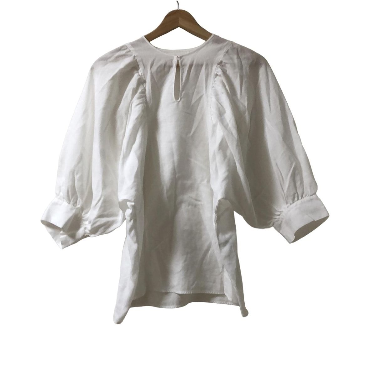 BEIGE ベイジ 七分袖カットソー サイズ4 XL レディース - 白 クルーネック