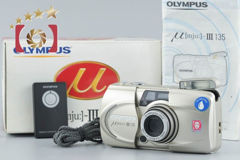 OLYMPUS オリンパス μ mju III ミューIII 135 コンパクトフィルムカメラ 元 き