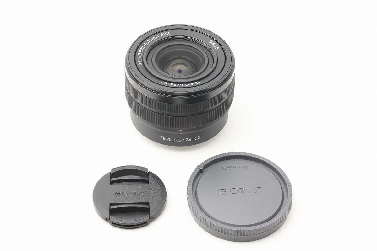 FE 4-5.6/28-60 ズームレンズ レンタル] SONY FE 28-60mm F4-5.6 - ソニー Eマウント標準ズーム