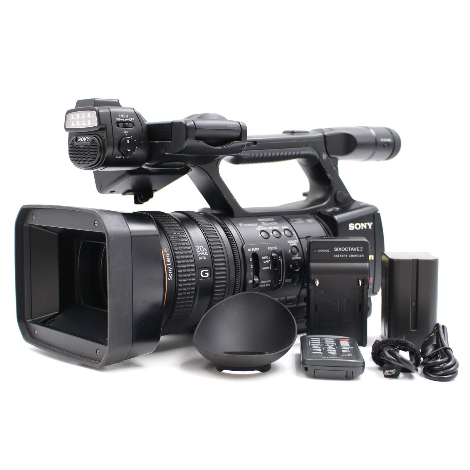 □通電時間340H！良品□ SONY HXR-NX5R NXCAMカムコーダー ビデオ