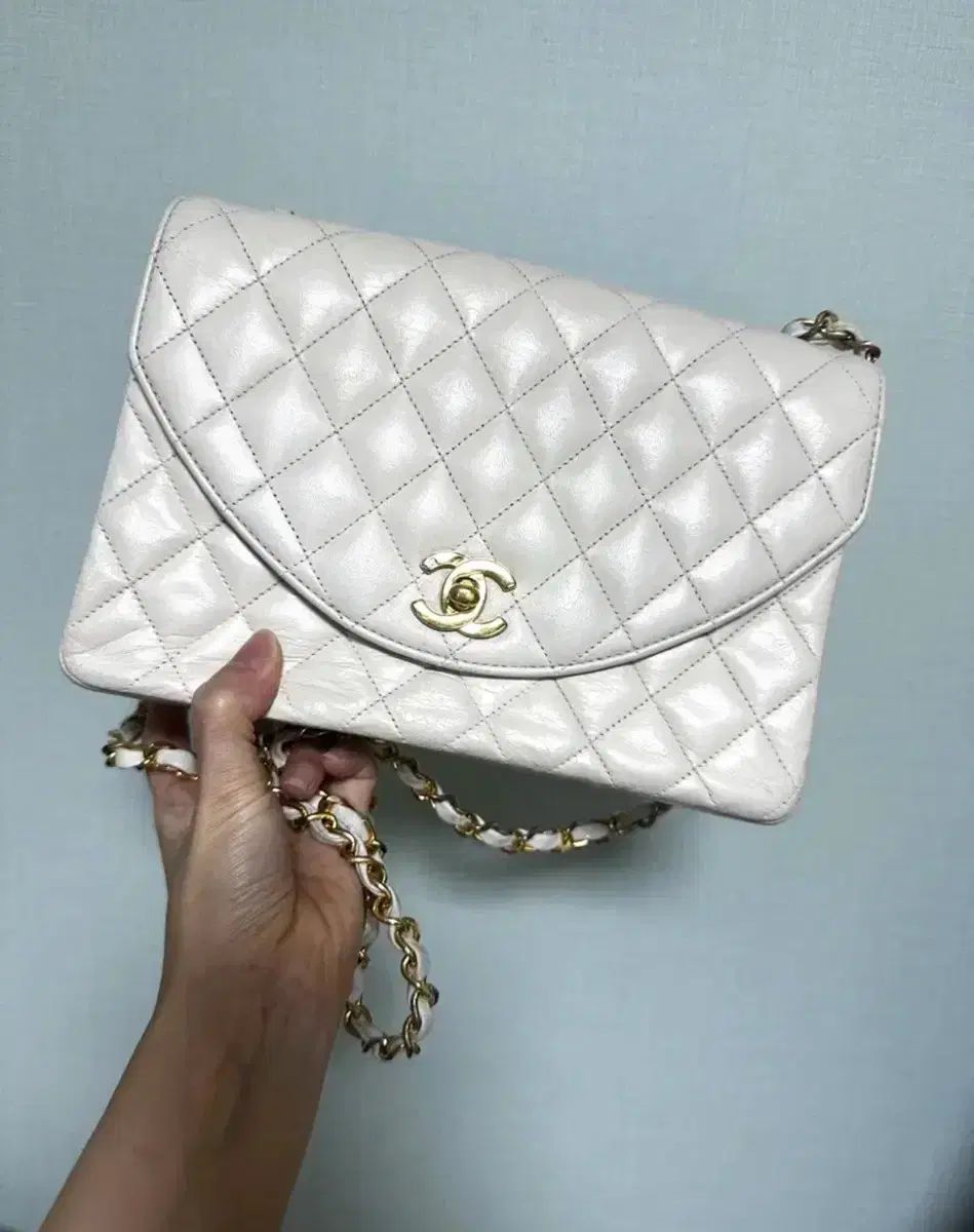シャネル フラップバッグ 1番台 ヴィンテージ キルティング チェーン クロスバック