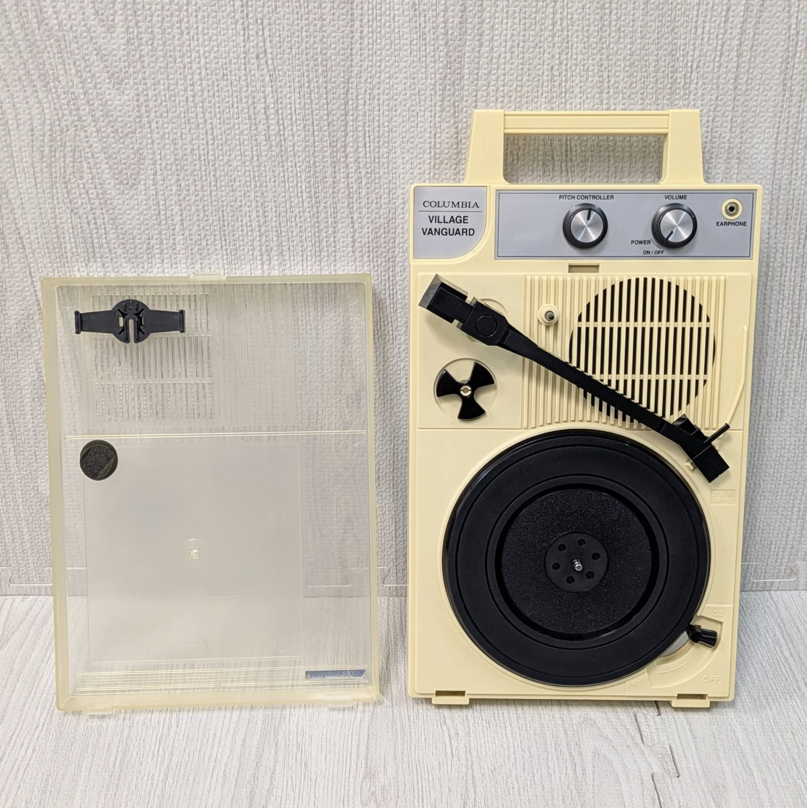 COLUMBIA コロムビア GP-3 希少 クリア 元箱 取扱説明書付 レコード