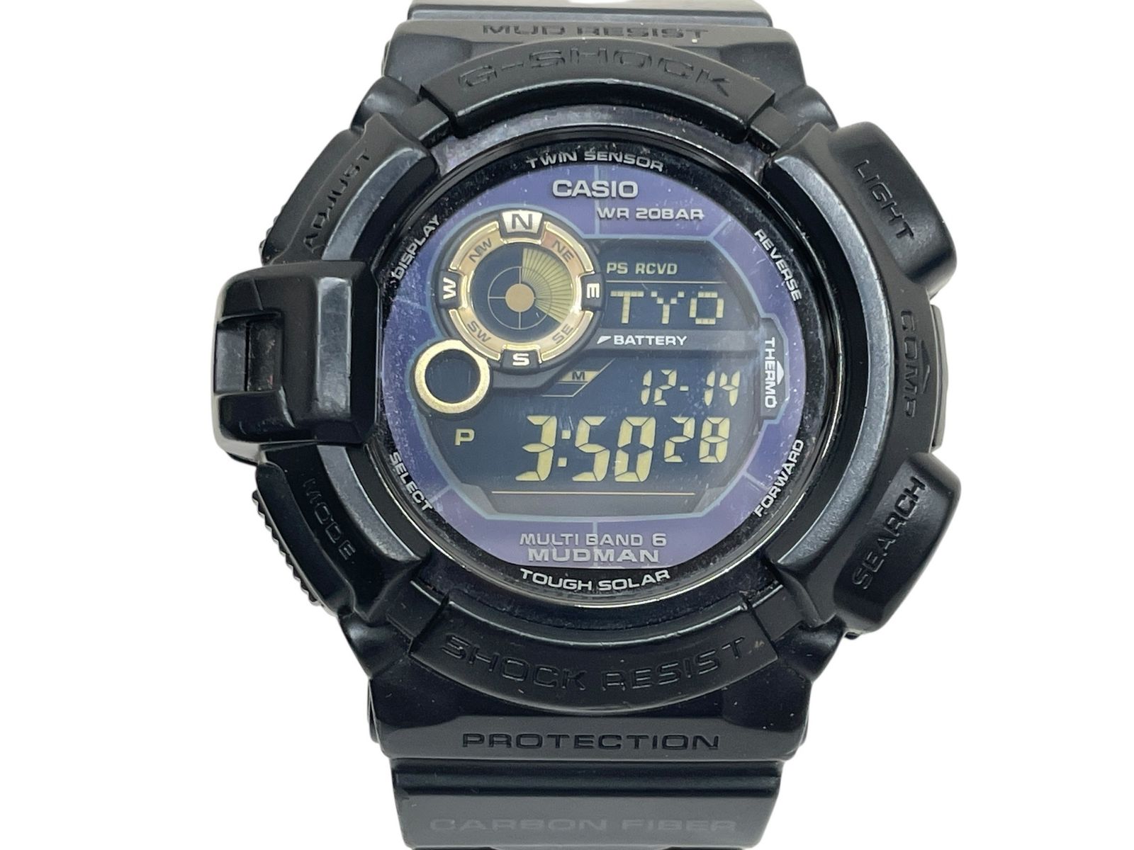 CASIO (カシオ) G-SHOCK Gショック マッドマン MUDMAN 電波ソーラー