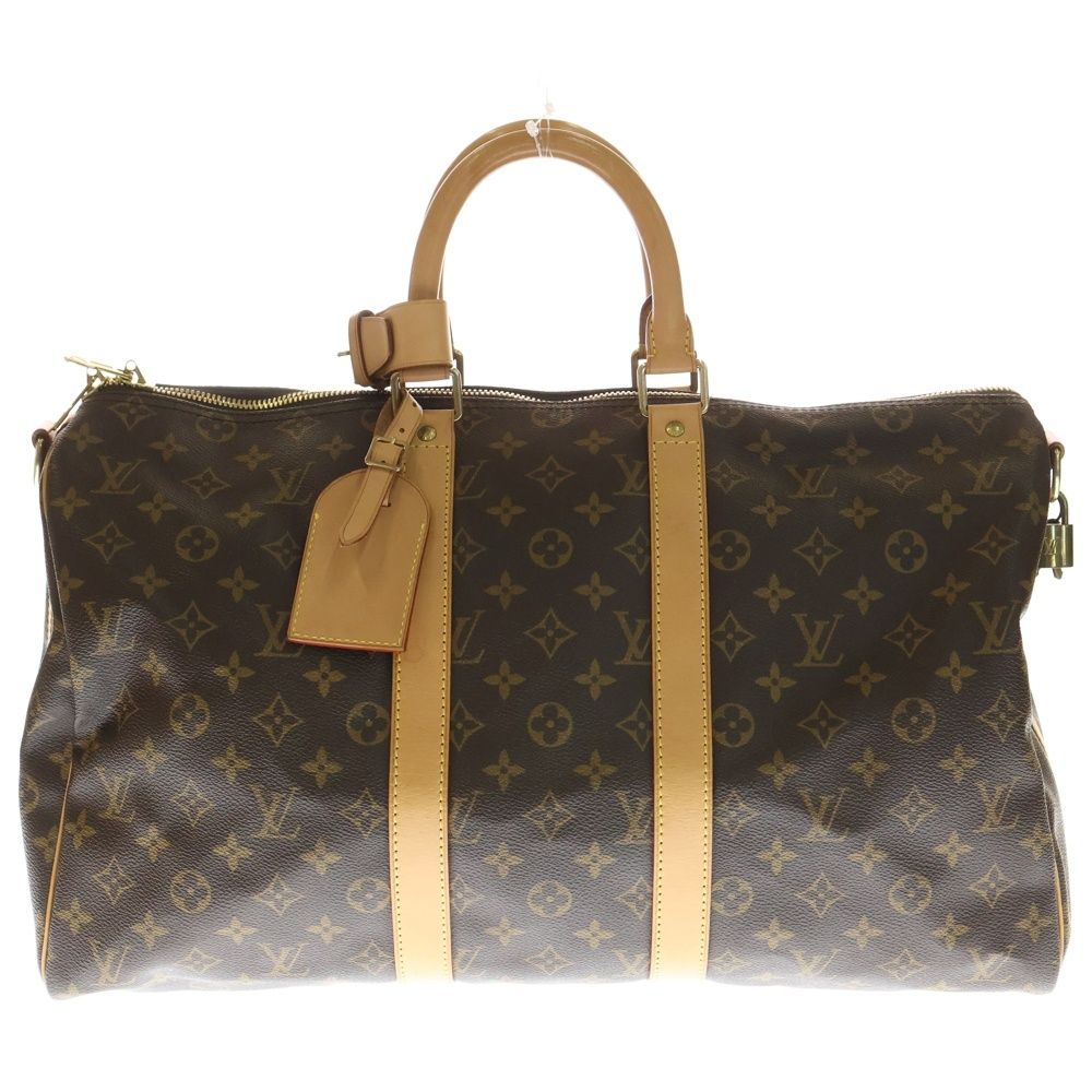 Louis Vuitton キーポル45 ボストンバッグ 中型 モノグラム ルイヴィトンキーポル45 14145 ユニセックス モノグラムキャンバス
