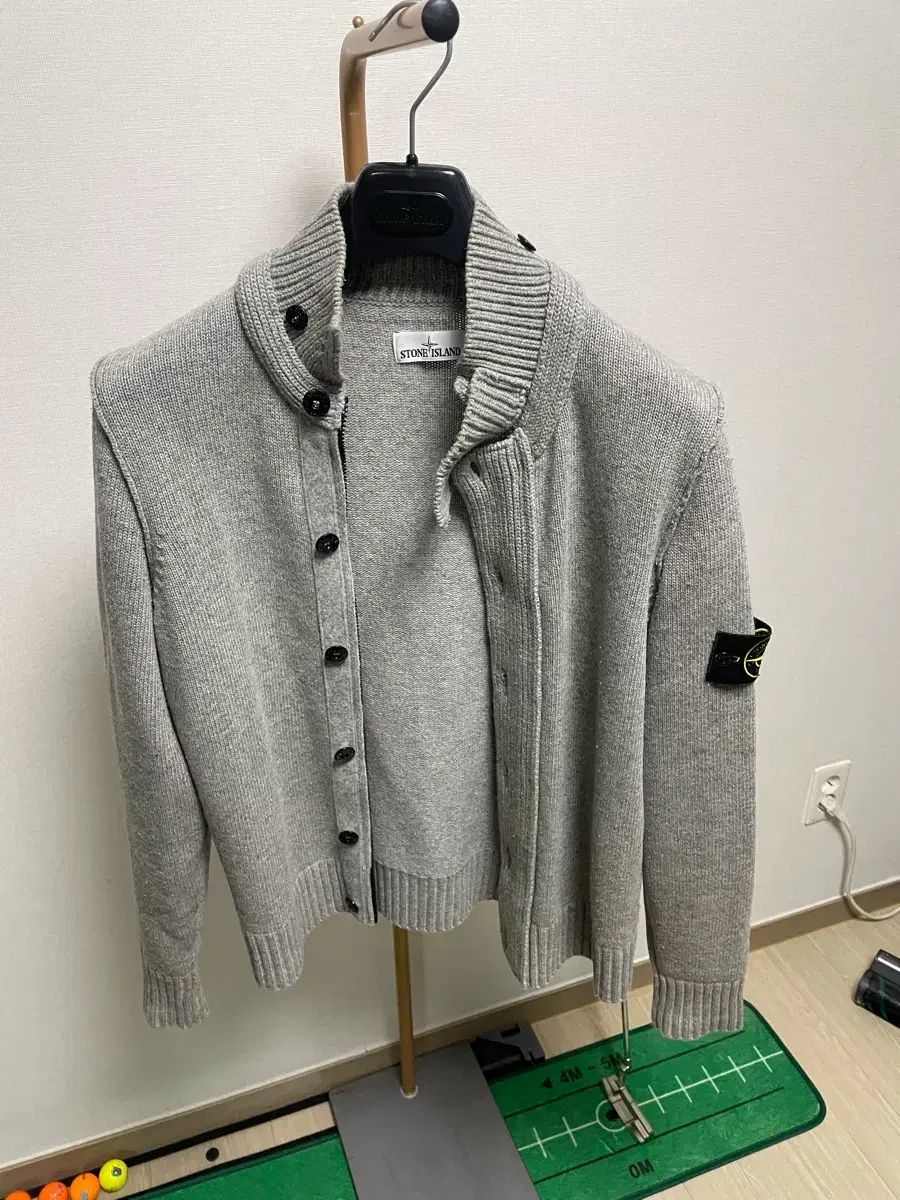 STONE  ニットカーディガン M STONE ISLAND ストーンアイランド ニット カーディガン ジップアップ M