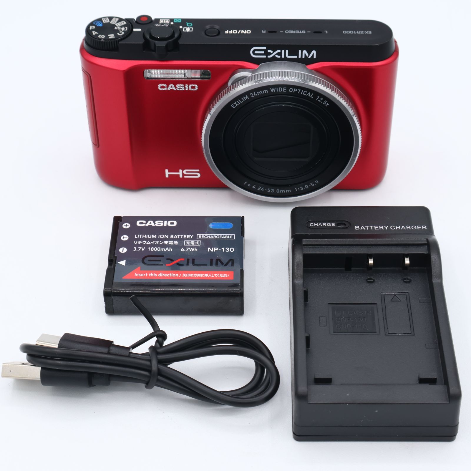CASIO EXILIM EX-ZR3200VP テレビ・オーディオ・カメラ デジタルカメラ