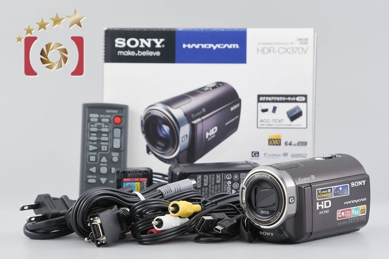 SONY ソニー 【中古】SONY ソニー HANDYCAM HDR-CX370V ビデオカメラ