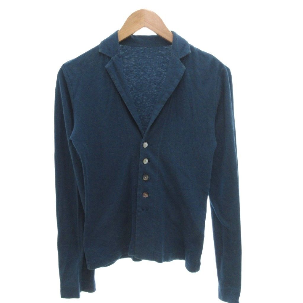 パラスパレス Pallas Palace カーディガン カシミヤ混 0 青 ブルー /FF