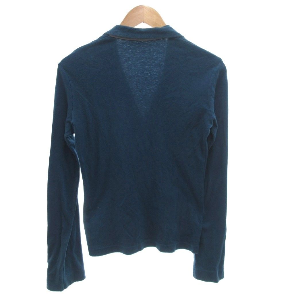 パラスパレス Pallas Palace カーディガン カシミヤ混 0 青 ブルー /FF