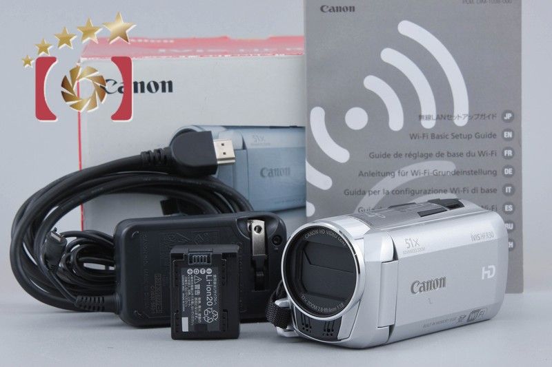 Canon キヤノン 【中古】Canon キヤノン iVIS HF R30 シルバー ビデオ