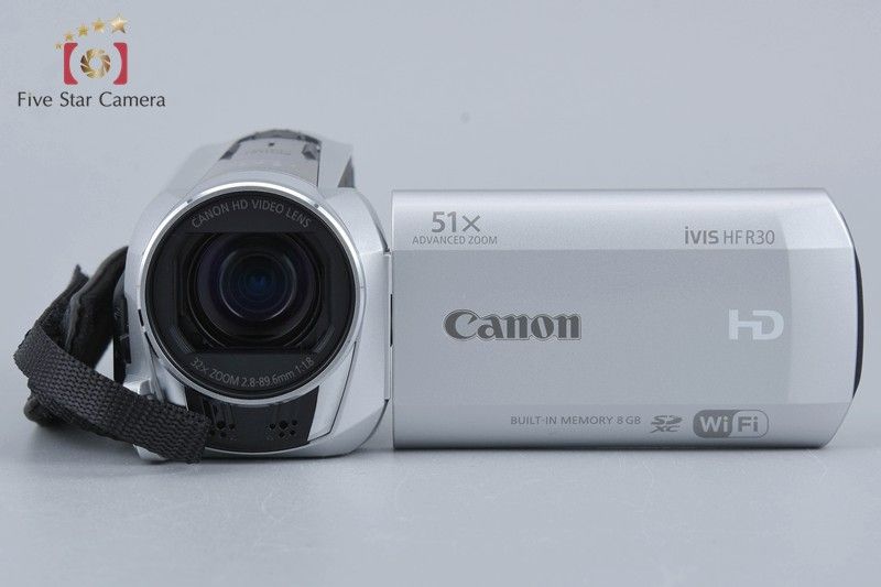 Canon ivis HF R31 HDビデオカメラ シルバー Amazon | Canon デジタルビデオカメラ iVIS HF R31 シルバー 光学32倍