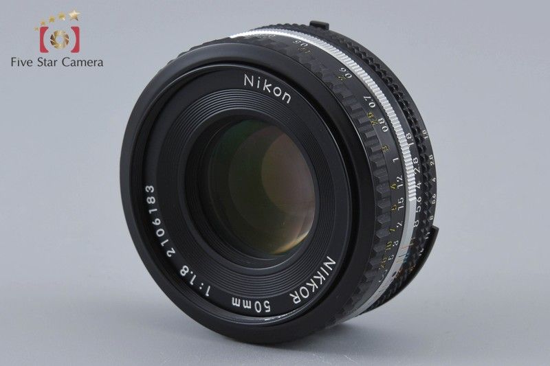 Nikon ニコン 【】Nikon ニコン Ai-S ストア NIKKOR 50mm f/1.8 爪無し