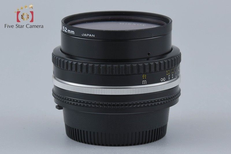 Nikon ニコン 【】Nikon ニコン Ai-S ストア NIKKOR 50mm f/1.8 爪無し