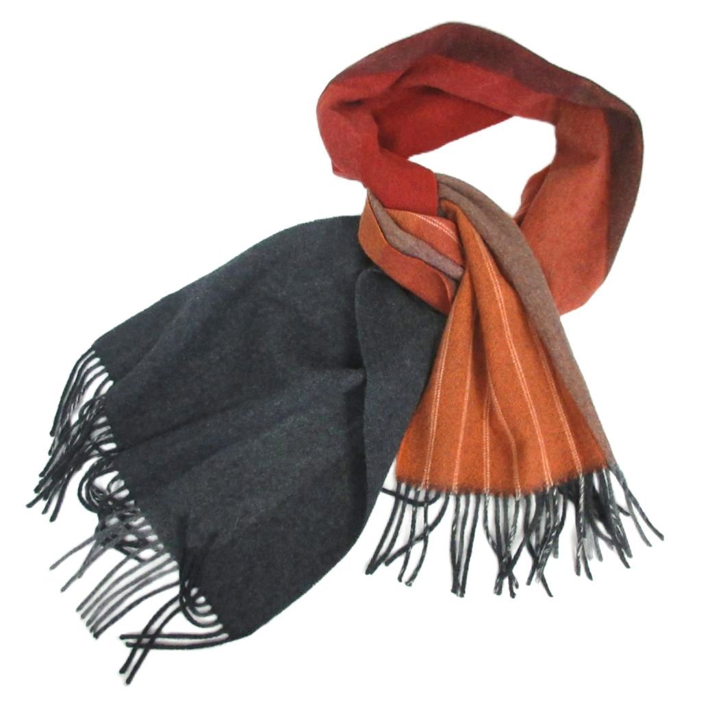 ジェイプレス J.PRESS 美品 カシミヤ100％ チェック柄 マフラー