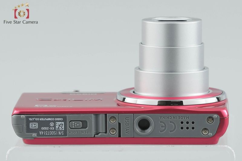 CASIO カシオ 【】CASIO カシオ EXILIM オンライン EX-ZS20 レッド