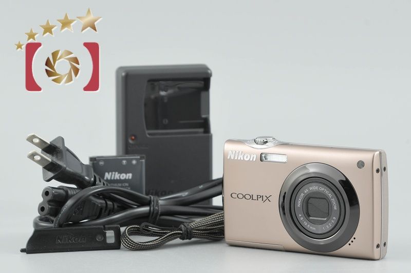 Nikon ニコン 【中古】Nikon ニコン COOLPIX S4000 ブライトブロンズ