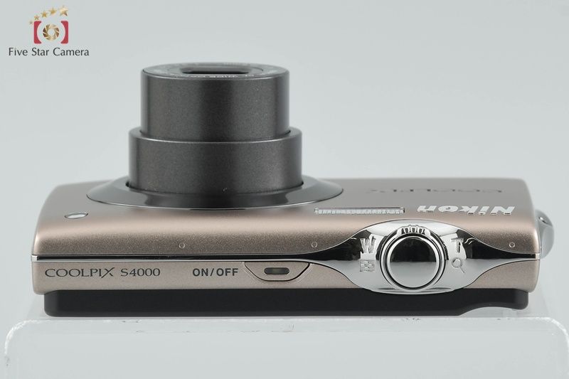 Nikon ニコン 【中古】Nikon ニコン COOLPIX S4000 ブライトブロンズ