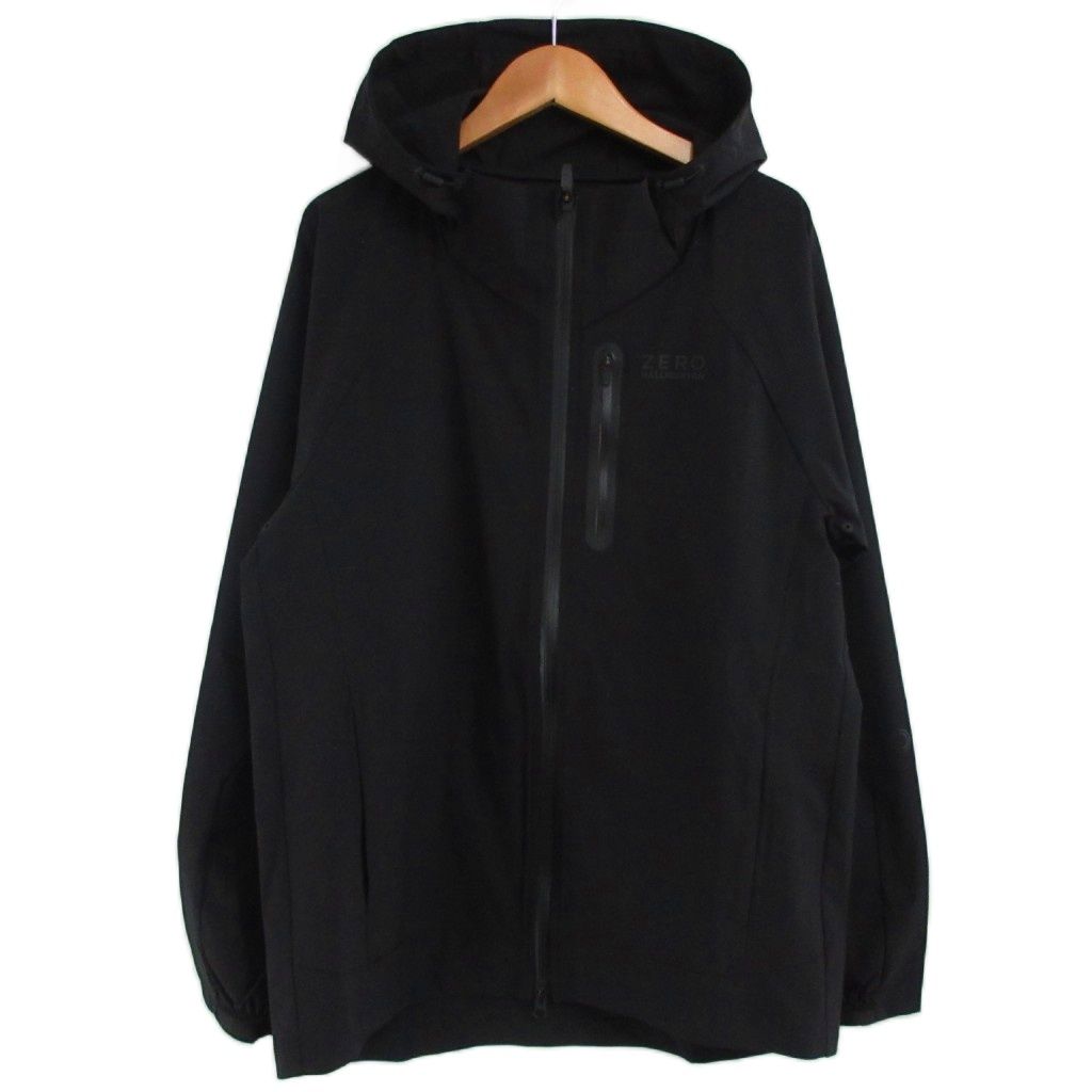 ゼロハリバートン ZERO ZHG A 5 ジップアップジャケット マウンテンパーカー ゴルフウェア L 黒 ブラック