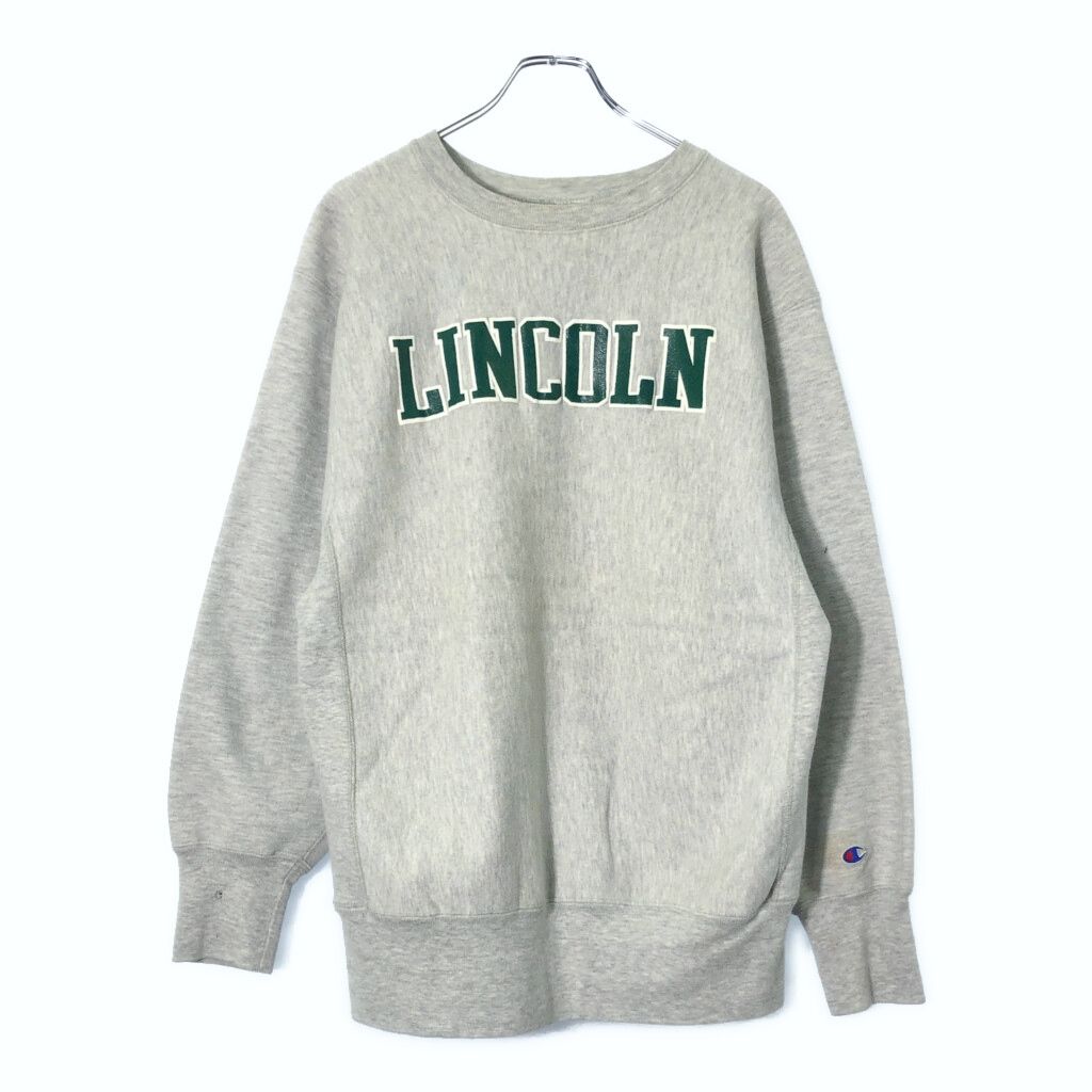 90年代 Champion チャンピオン REVERSE WEAVE リバースウィーブ スウェット カレッジ グレー メンズ X-LARGE 古着 V 9368