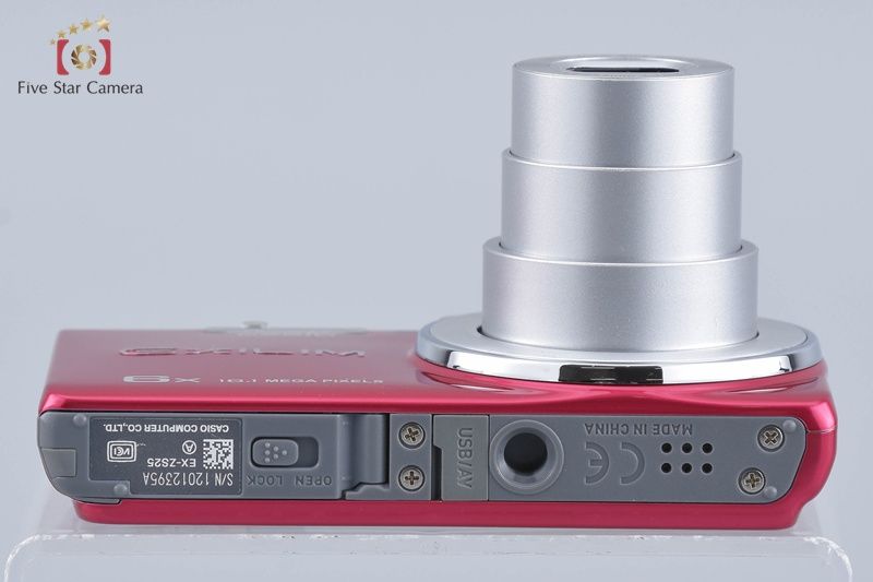 CASIO カシオ 【中古】Casio カシオ EXILIM EX-ZS25 レッド コンパクト