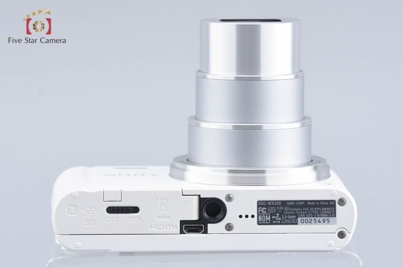 SONY ソニー 【中古】SONY ソニー Cyber-shot DSC-WX350 ホワイト