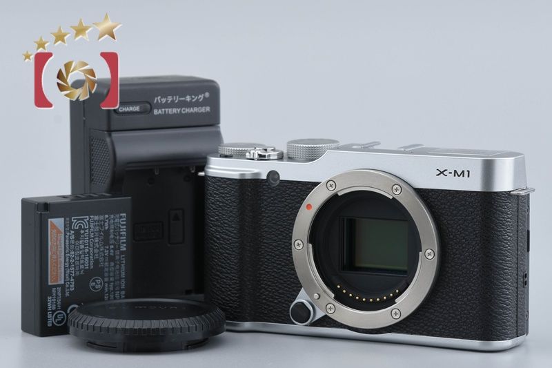 【中古】(フジフイルム) FUJIFILM X-M1 シルバー ボディジャンク品 FUJIFILM 富士フィルム 【中古】FUJIFILM 富士フイルム X-M1 シルバー
