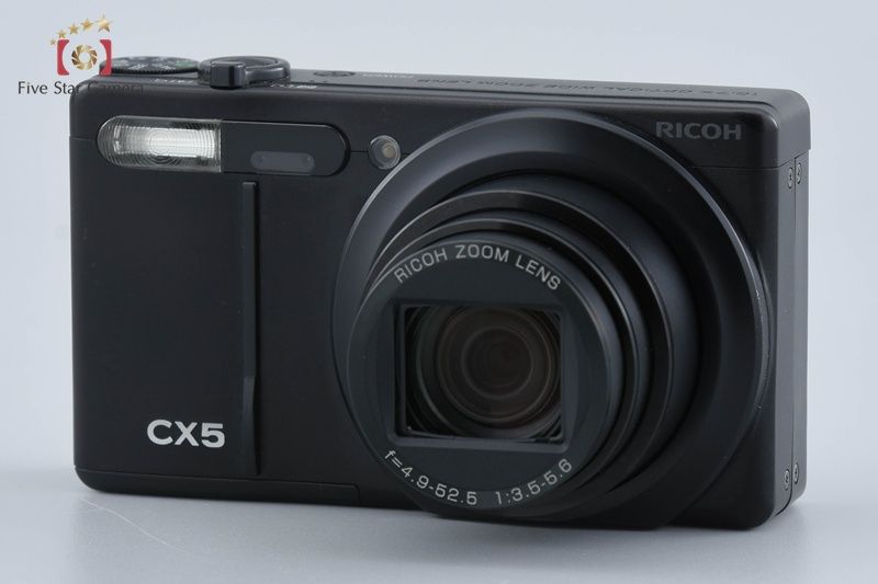 Ricoh リコー 【中古】RICOH リコー CX5 ブラック コンパクトデジタル