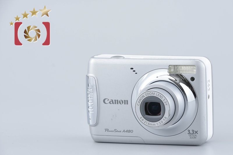 Canon キヤノン 【中古】Canon キヤノン PowerShot A480 シルバー