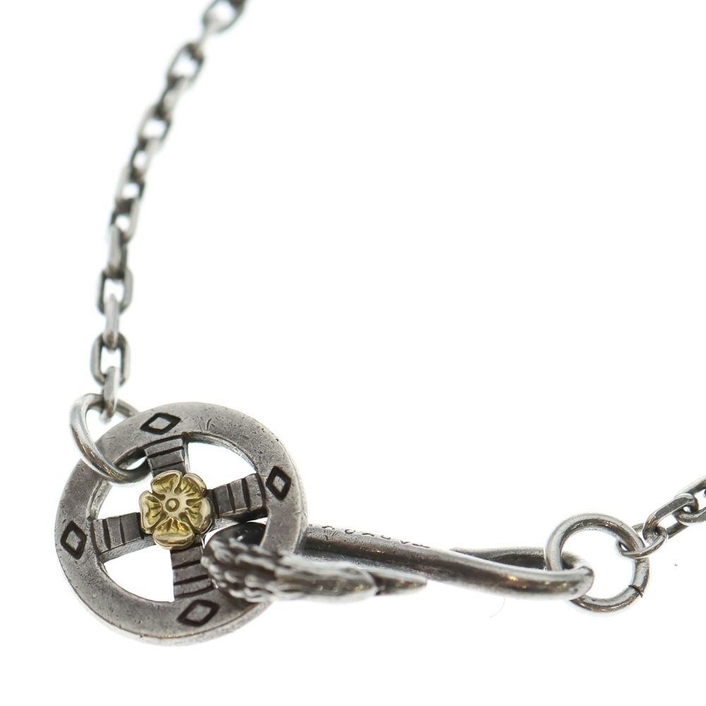 TADY - KING タディアンドキング イーグルフック-レギュラーホイールGPローズ付き 細角ネックレスチェーン シルバー ゴールド