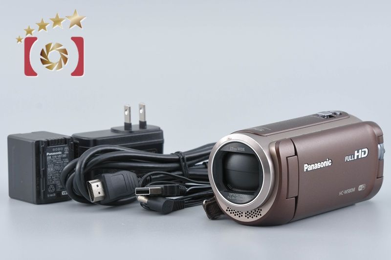 Panasonic パナソニック HC W 580 M ブラウン ビデオカメラ
