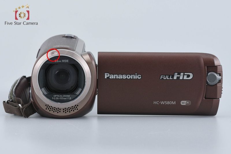  Panasonic パナソニック HC W 580 M ブラウン ビデオカメラ ビデオカメラ本体 ビデオカメラ