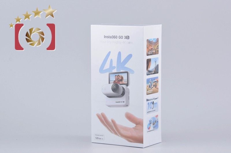 other その他ブランド Insta 360 インスタ360 GO 3 S 128 GB ホワイト 4 Kアクションカメラ ビデオカメラ