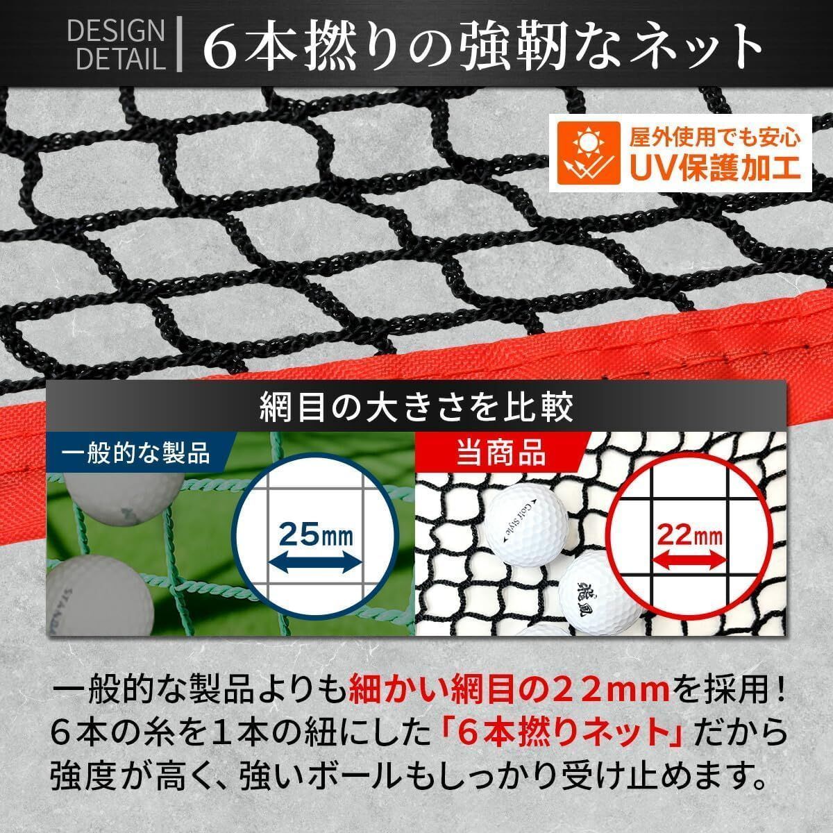 ゴルフネット ネット 折りたたみ 持ち運び 屋外 室内 簡単設置 大型 ワイド ポータブル インパクト 練習器具 自宅 庭 ガレージ 2. .5 m ブラック A 107