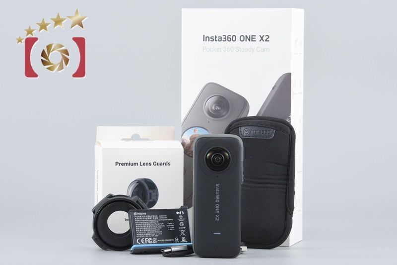 other その他ブランド Arashi Vision 嵐ビジョン insta 360 ONE X 2 360度アクションカメラ 元 き ビデオカメラ