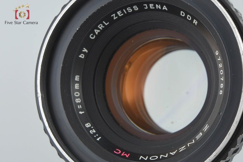 ジャンク【ZENZA BRONICA】ZENZANON MC 80mm F2.8 カメラの八百富｜露国の次は東独 ZEZANON MC 80mm F2.8 ブロニカS2