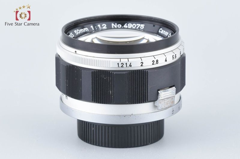 Canon キヤノン 【中古】Canon キヤノン 50mm f/1.2 L39 ライカ
