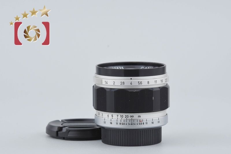 Canon キヤノン 【中古】Canon キヤノン 50mm f/1.4 L39 ライカ