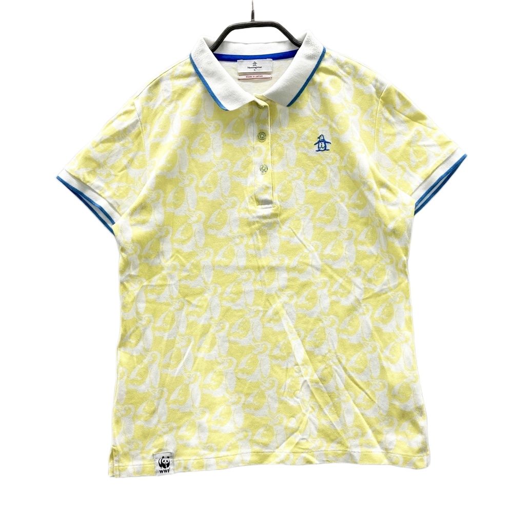 サイズ：L MUNSING WEAR マンシングウェア 半袖ポロシャツ ペンギン総