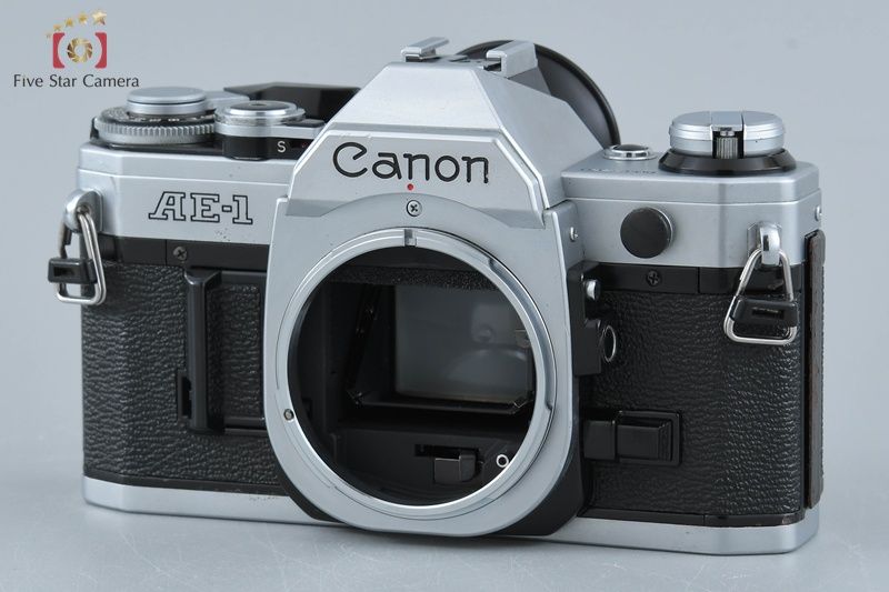 Canon キヤノン AE 1 シルバー フィルム一眼レフカメラ MF