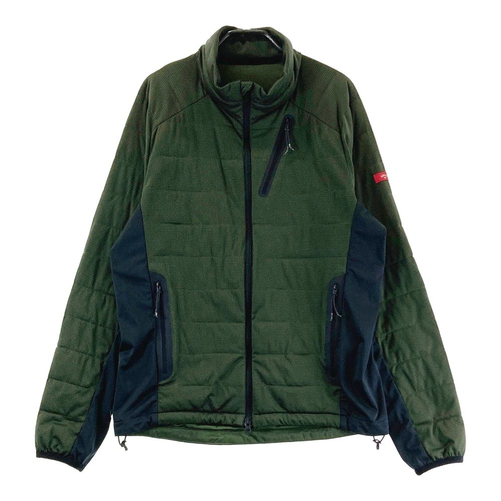 サイズ L キャロウェイ レッドレーベル 中綿ジャケット カーキ系 ゴルフウェア メンズ ストスト