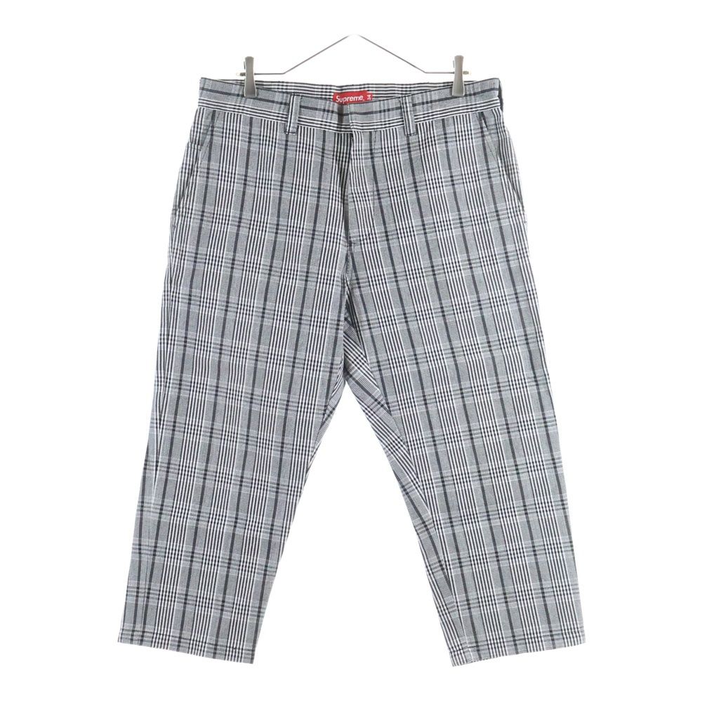 SUPREME (シュプリーム) 14AW Work Pant グレンチェック ワークパンツ