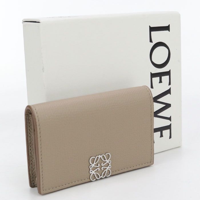 LOEWE ロエベ ビジネス カードホルダー アナグラム 名刺入れ カーフ レディース