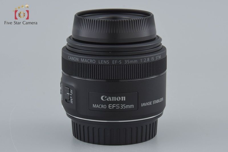 Canon キヤノン 【中古】Canon キヤノン EF-S 35mm f/2.8 MACRO IS STM