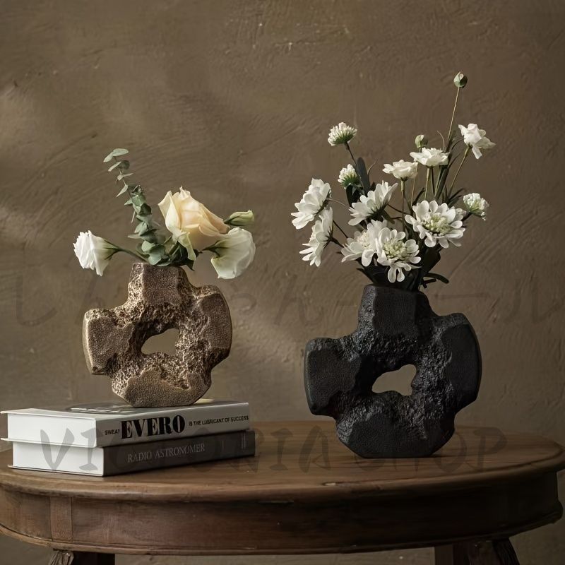 2025新品?未使用】 花瓶 花器 モダンフラワーベース 花瓶 アート