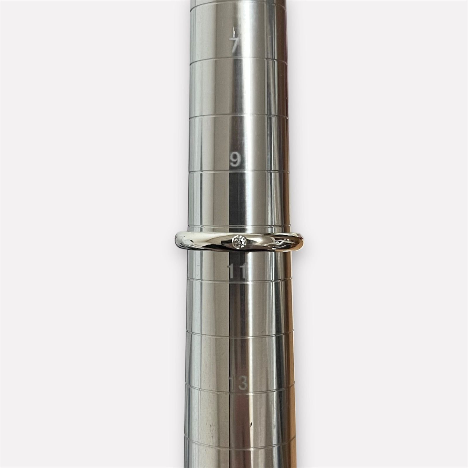 Tiffany&Co. ティファニー スタッキングバンド リング 1Pダイヤ